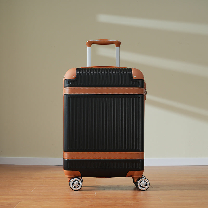 Hardshell Luggage Sets 3pcs double spinner 8 wheels Suitcase with TSA Lock Lightweight 20''24''28''