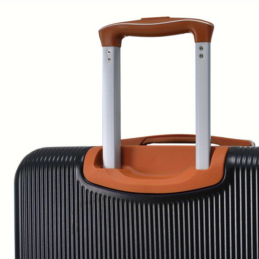 Hardshell Luggage Sets 3pcs double spinner 8 wheels Suitcase with TSA Lock Lightweight 20''24''28''