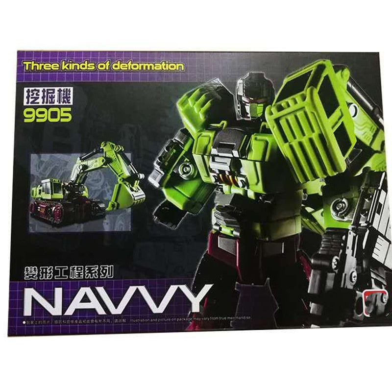 Collectible Figure Transformation G1 Combiner Devastator Hook Mixer Track Bonecrusher Scavenger DB Robot GT 01 Action Figure