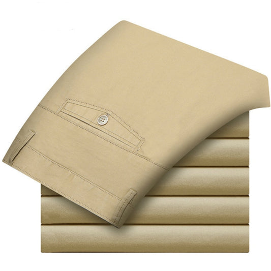 High Quality Mens Suit Pants Business Casual Dress Long Pant Men Classic Straight Office Formal Trousers Male Plus Size 29-42