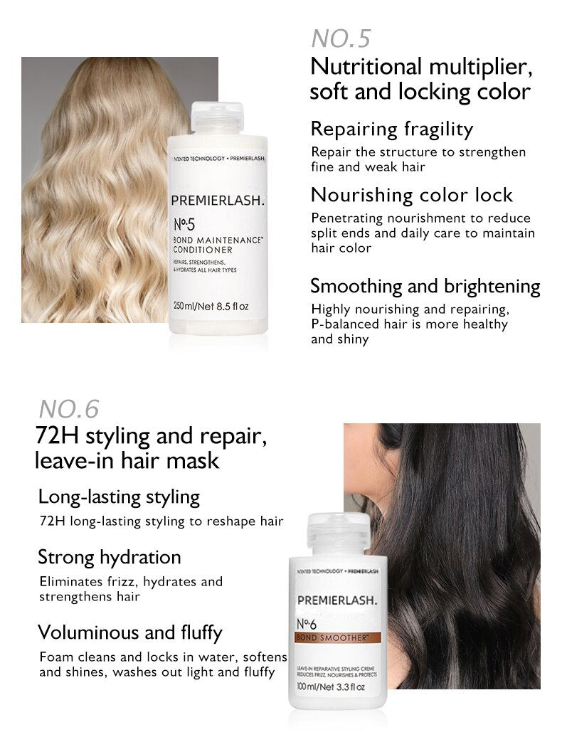 Hair Perfector No.1 2 3 4 5 6 7 Fix Broken Hair Repairing Hair Damage Treatment Professional Hair Care Product 100ml 30ml