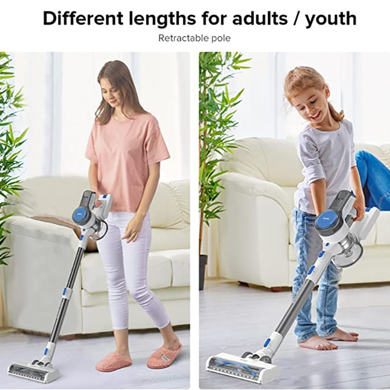 Handheld Cordless Vacuum Cleaner Rechargeable Vacuum cleaner 22KPa Suction Multi-Cyclone Home Wireless Dual Use Vacuum Cleaner