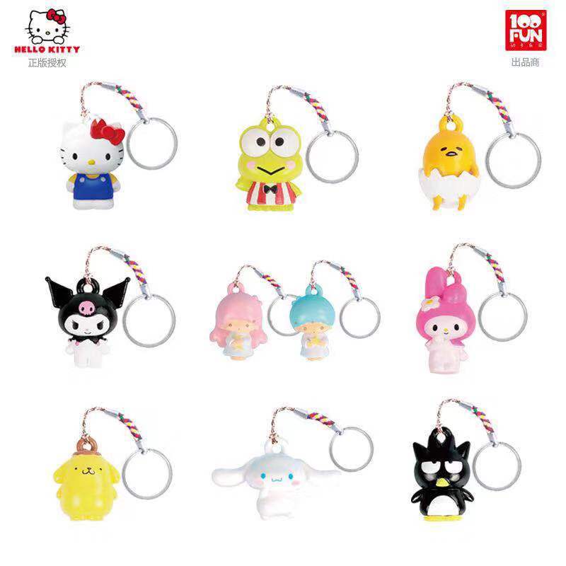 Sanrio Kwaii Cute Hello Kitty Blind Box Surprise Doll DIY Beaded Jewellery Children's Jewelry Christmas Gift Over The House Toys