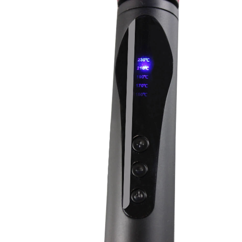 Professional Hair Curler Rotating Curling Iron Wand with Tourmaline Ceramic Anti-scalding Insulated Tip Waver Maker Styling Tool