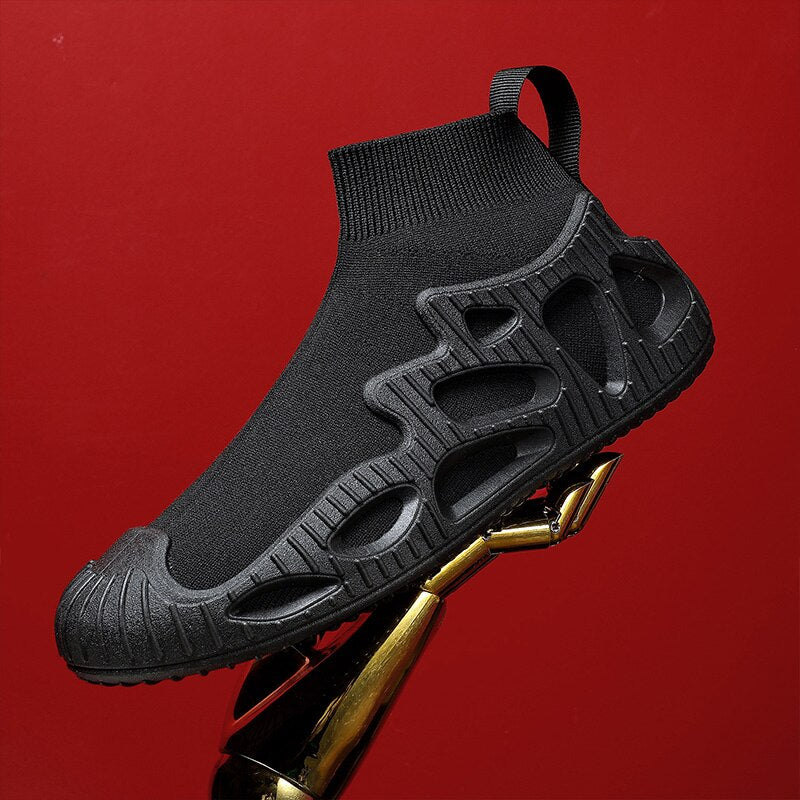 VRYHEID Minimalist Barefoot Sock Shoes for Women and Men Daily Pull-on Casual Walking Shoes Fashion Sneakers Lightweight Comfy