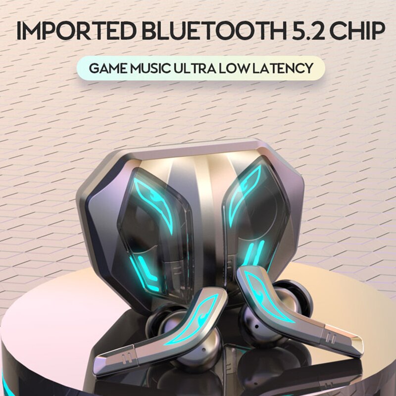 TWS Wireless Headphone 2200mAh Charging Box Bluetooth 5.1 Earphones Earbuds Headsets LED display waterproof Sport headphones