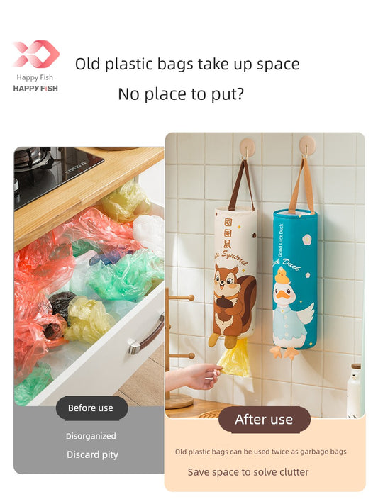 Happy Fish Dormitory Storage Storage Kitchen Plastic Bag