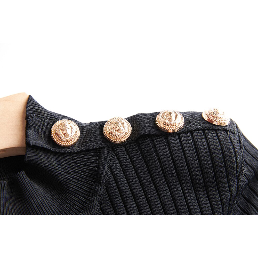New Spring Collection Stand Collor 2 Colors Plain Knitting Caual Long Sheath Sweater Dress for Women