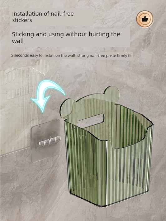 Wall-Mounted Ginger and Garlic Acrylic Vegetable Kitchen