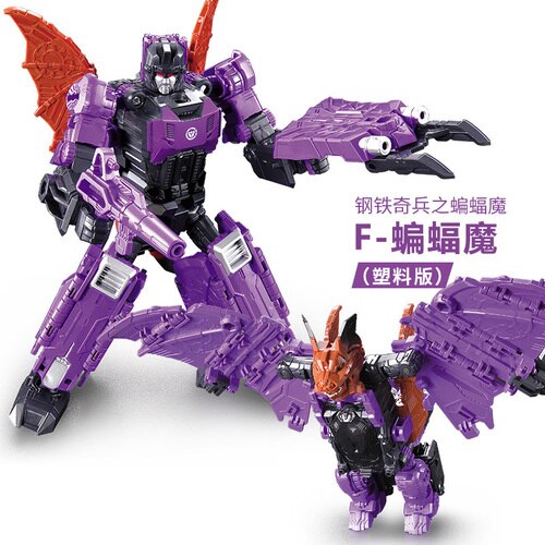 Megaman Transformers Leader's Challenge Alloy Megatron Optimus Prime Bumblebee Drift Crossbolt Iron Fist Steel Cable Kids Gift