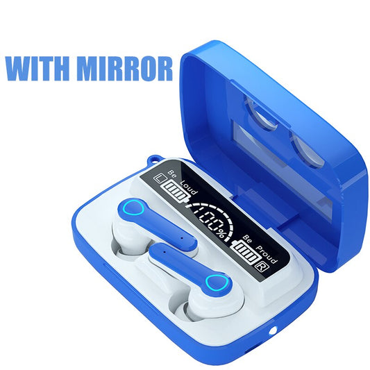 TWS Sports Wireless Headphones with Mic IPX5 Waterproof LED Display 9D Stereo Bluetooth 5.1 Earbuds Headsets for Phone