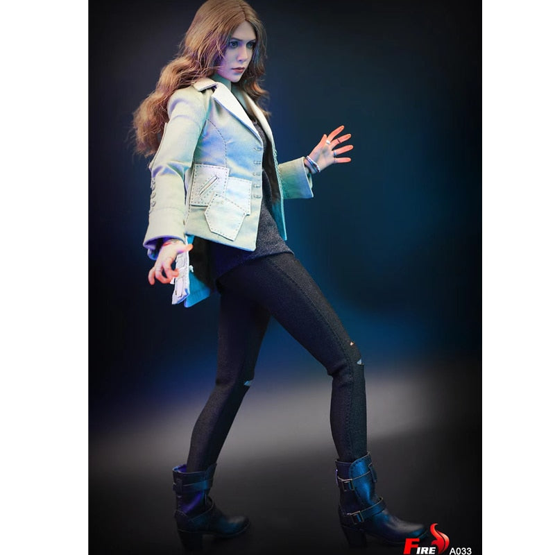 1/6 Scale Figure Collectible Figure Superpower Queen Full Set 12 " Action Figure Body Dolls Collection FIRE A033