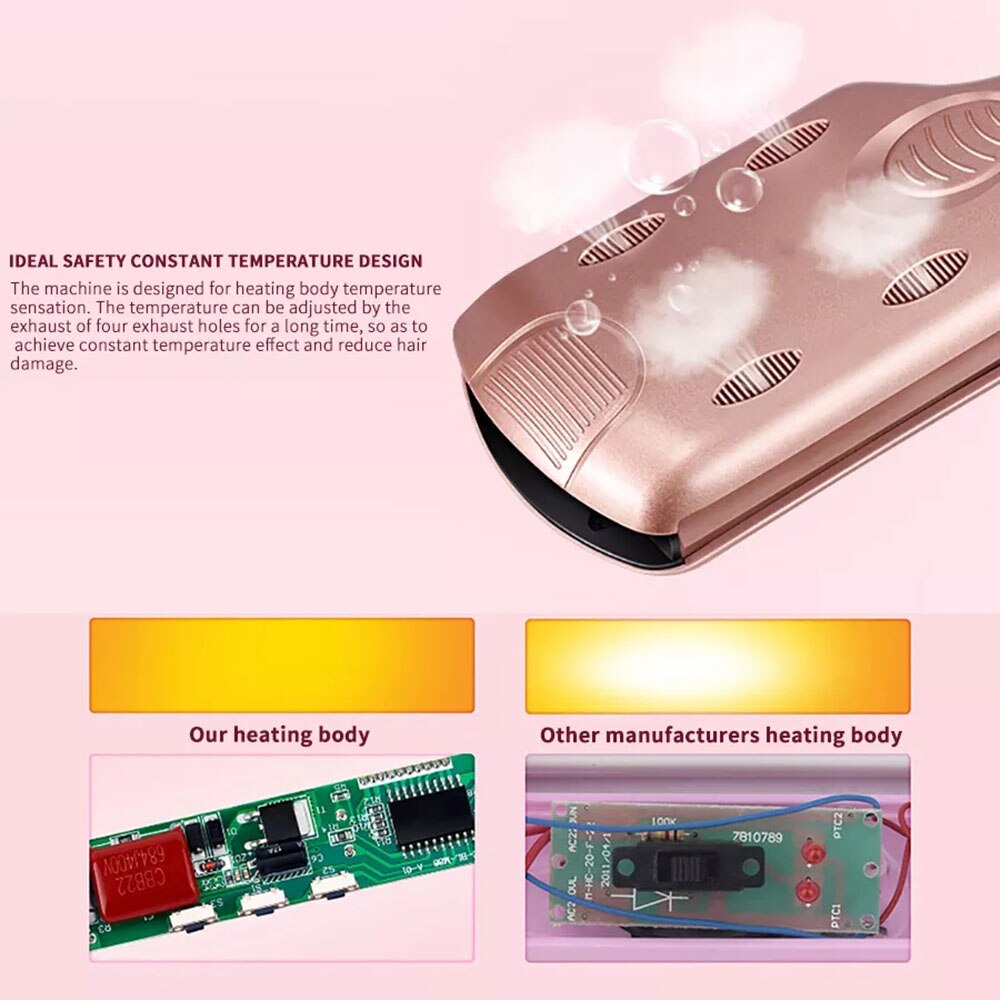 3 Barrels Egg Roll Professional Ceramic Tourmaline Hair Roller Curling Iron Curling Deep Waver Curler Perm Splint Styling Tools