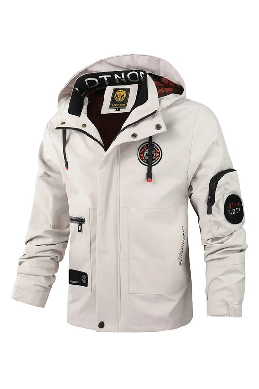 Bomber Jacket Men Fashion Casual Windbreaker Jacket Coat Men 2023 Spring Autumn New Hot Outwear Stand Slim Military Jacket Mens