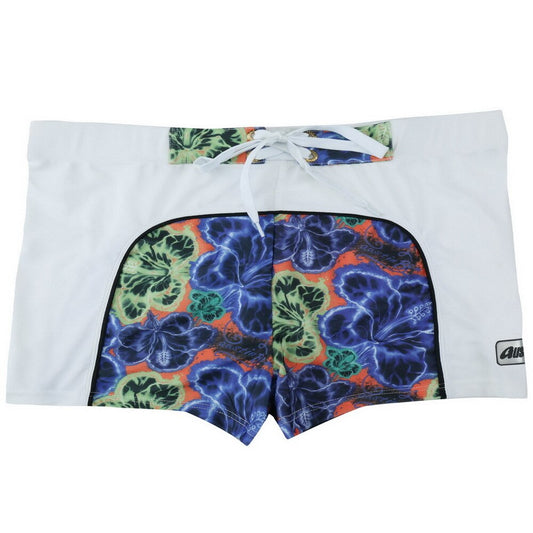 Heavywood Summer Men's Swimming Trunks Waterproof Swimwear Shorts Color Printed Nylon Boxer Swimsuit Male Swim Surf Beach Shorts