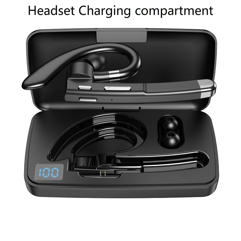 Bluetooth Earphones Wireless Bluetooth Headset HD With CVC8.0 Microphone Noise Reduction Function Suitable For Smart Phone