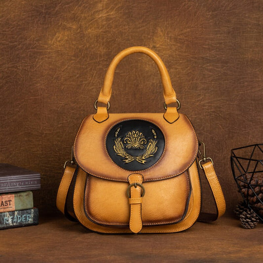 MOTAORA Fashion Women's Cowhide Backpack Vintage 4 Color Shoulder Bag Female Retro Travle Large Capacity Bag Ladies Phone Bags