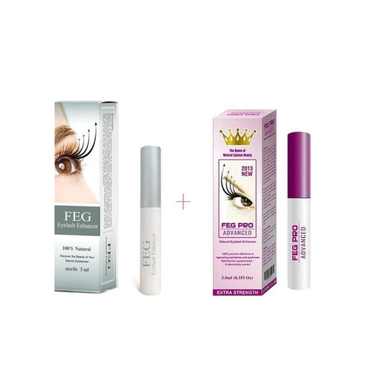 2Pcs Feg Eyelash Enhancer Serum Eyelash Growth Treatment Eye Lashes Pro Advanced Eyelash Extension Lengthening Mascara Serum