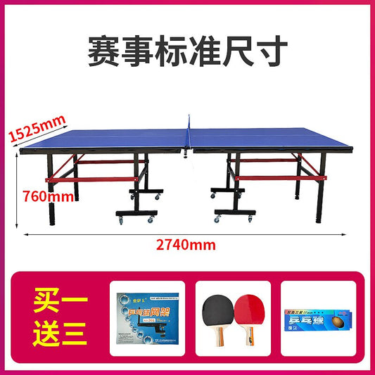 Household Indoor Outdoor Table Tennis Table Folding Standard Table Tennis Table