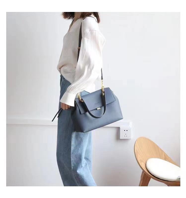Fashion Design Women's Handbag Genuine Leather Female Shoulder Bags 2021 Vintage Large Luxury Crossbody Bag High Quality