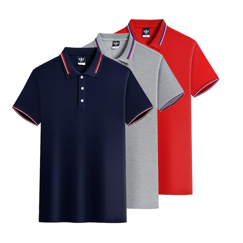 High Quality Solid Color Three-Pack Polo Men Shirt Casual Polo Shirts men's Short Sleeve Polo Shirt 2021 New Arrival Polos Shirt