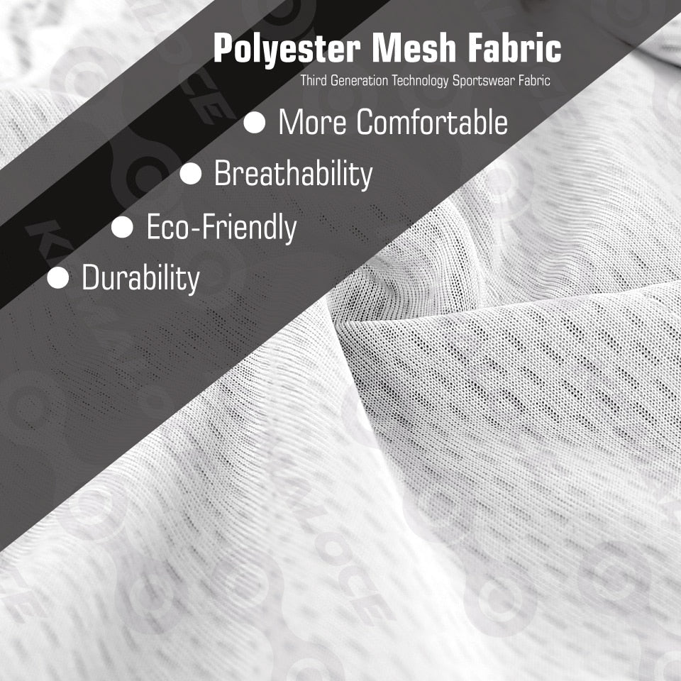 KEMALOCE Men Cycling Cap Anti-UV Summer Elastic Quick Dry Bike Cap 2022 White/Black/Blue Mesh Outdoor Breathable Cycling Hat