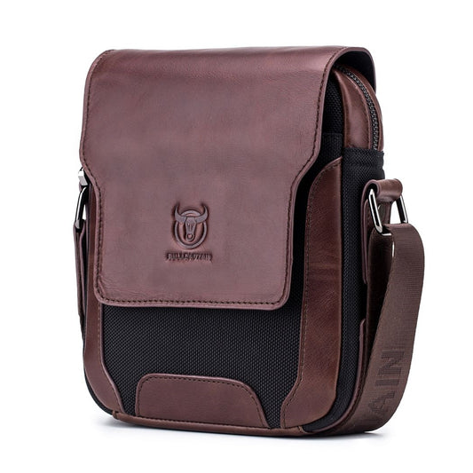 Genuine Leather Shoulder Bag 2020 Luxury Men's Cross-Body Messenger Male Causal Business Handbag Travel Day Pack Unisex