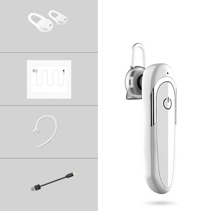 New Handsfree Earbuds Bluetooth Earphone Single Stereo Headphone Wireless Bluetooth Earbuds With Mic Headset For Driving Sport