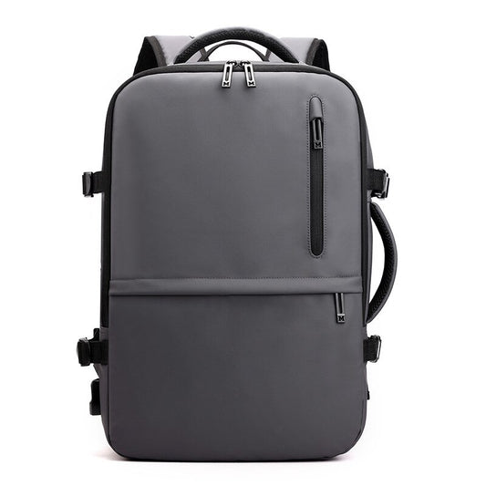CFUN YA Luxury Expandable Travel Backpack 15.6"Laptop Backpacks Anti theft Black Bagpack Men Schoolbag USB Male Bag Rucksack