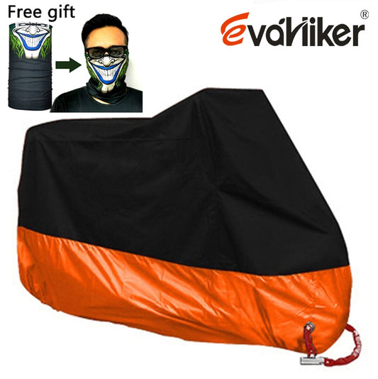 Motorcycle cover M L XL XXL XXXL XXXXL universal Outdoor Uv Protector Bike Rain Dustproof Scooter Covers waterproof 15colors