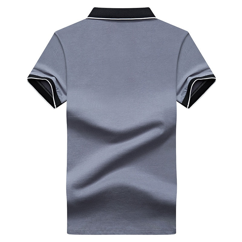 High Quality Solid color 3D Embroidery Polo Shirt Casual Polo Shirts men's Short sleeve polo shirt 2020 New Arrival polosshirt