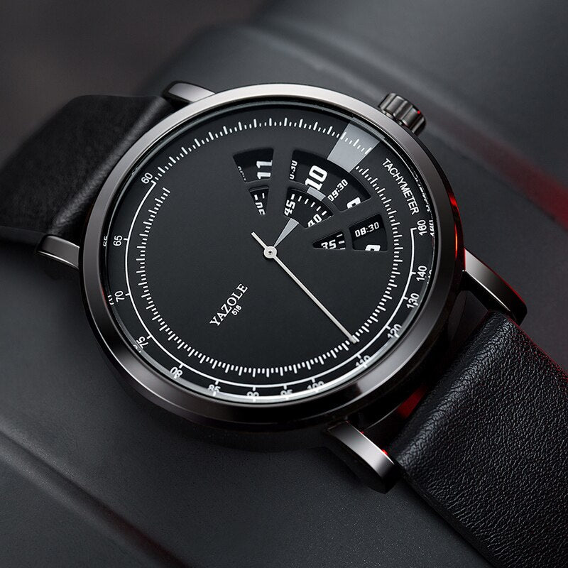 Fashion Watches Men YAZOLE Hot Sales Creative Design Wristwatch Waterproof Sport Watch Men Quartz Clock Men Relogio Masculino