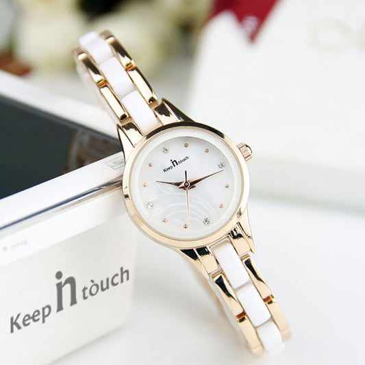 Hot Sale Ladies Watch Gold Silver Bracelet Watches For Women Luxury Casual Quartz 30m Waterproof Woman Watch Girls Dropshipping