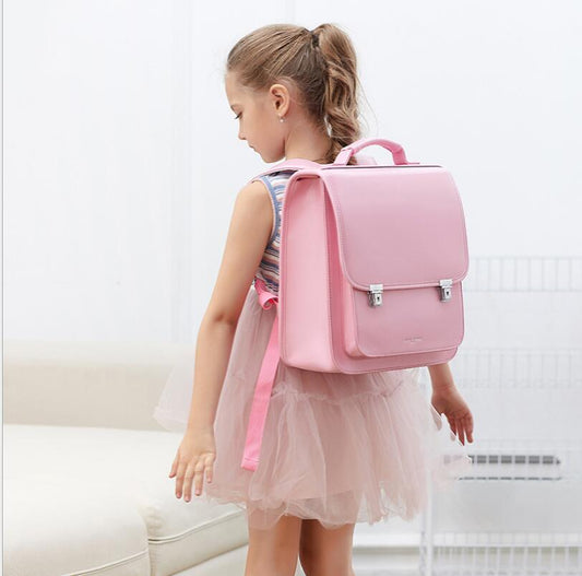Japan School Backpack for girls kids Orthopedic backpack book bags Children PU Japan school Bag students backpack bag for kids