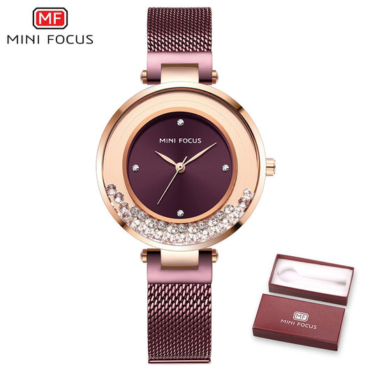 Ladies Watch MINI FOCUS Watches Women Quartz Lady Wrist Watch Dress Women's Wristwatch Brand Luxury Fashion Relogio Feminino