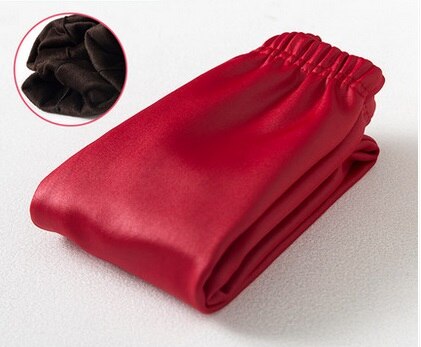 BIG SALE Girl Pu Leather Winter Legging Baby Kid Children Warm Fleece Trousers 3-10 Years