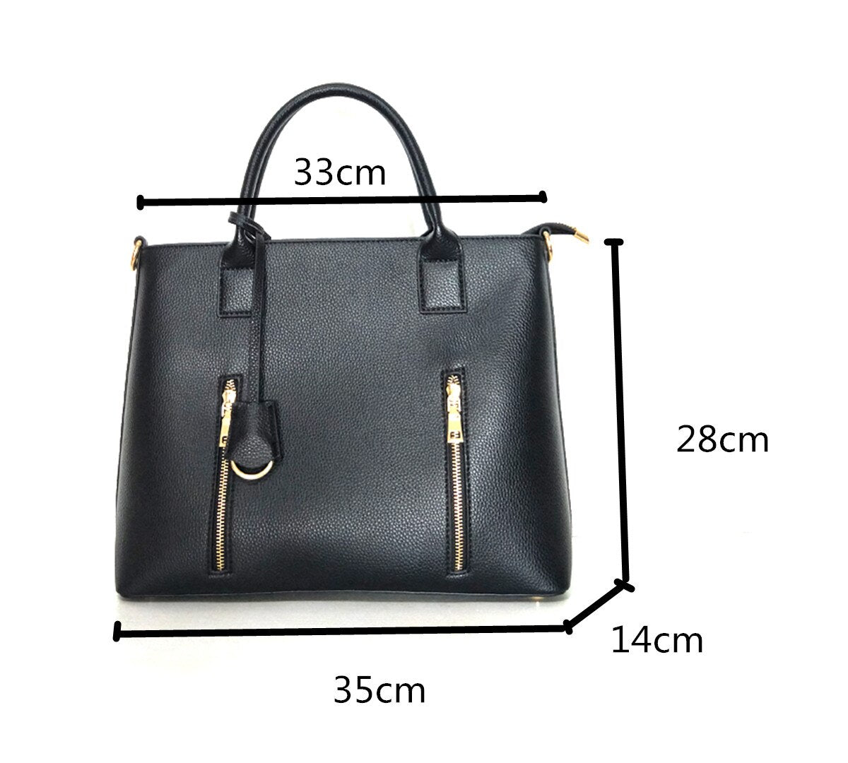 Business Women's Briefcase Female 14 Inch Laptop Portable OL Handbag Large-capacity Shoulder Bag Soft Leather Crossbody Bags Big