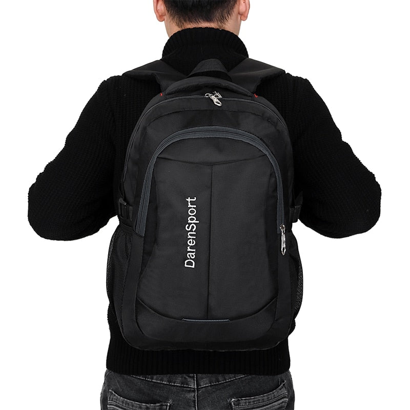 Travel Multifunction Bag Fashion Zipper Open Bag Men's Backpack Laptop High Quality Designer Male Backpacks Card Classic Bags