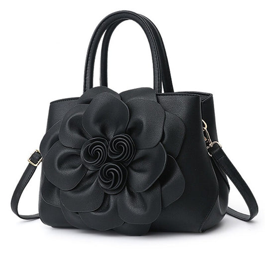 Elegant Women Handbags, Tote Bag, Three-Dimensional Flower Shoulder Designer Bag, Ladies Messenger Crossbody Bag, Party Purse Bolsa Feminina www.chishtismart.com