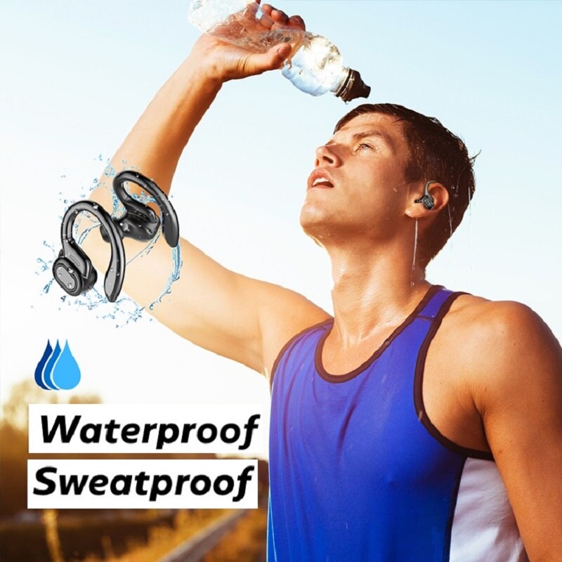 NEW TWS Earphone Wireless Bluetooth Headphones Sport Earbuds Gaming Headsets LED Power Display Music Earphones With Microphone