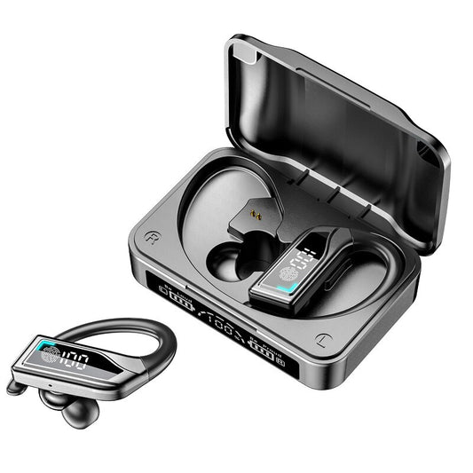 Wireless Earphones HiFI Stereo Touch Headphone 5.2 Bluetooth-compatible Sport Waterproof Ear Hook Headset With Mic Led Display