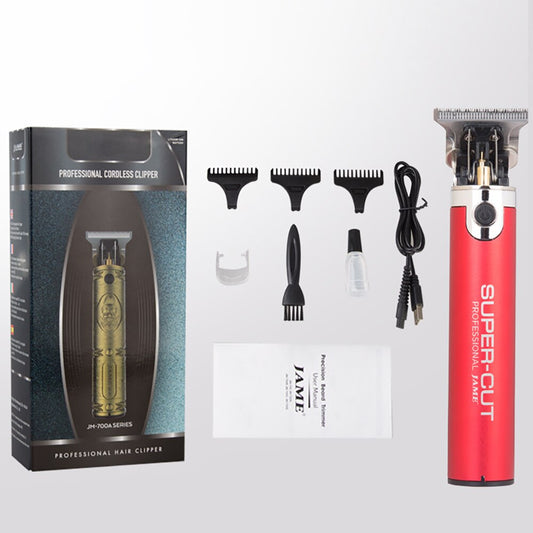 USB Rechargeable Hair Clippers Baldheaded Quality Electric Trimmer Men Barber Cutting Machine Cordless Shaver