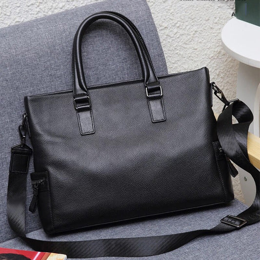Men Briefcase Genuine Leather Laptop Bag Men's Messenger Fashion Business Male Handbags Shoulder Bags Men Briefcase Tote Bag