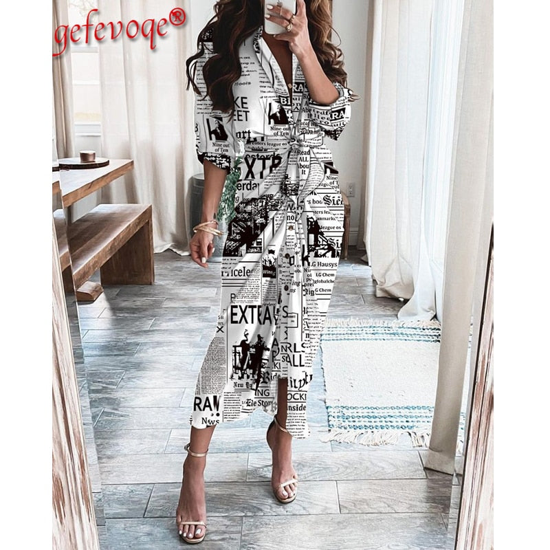 Striped Leopard Print Button Women's Dress Spring 2022 Elegantes Ankle Bandage Dress Half Sleeve Vintage Dress Shirt Beach Robe