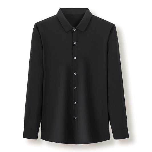 2021 New Autumn High Quality Solid Shirts for Men New Fashion Men Shirts Long Sleeve Slim Men's Shirts Men Brand Clothing