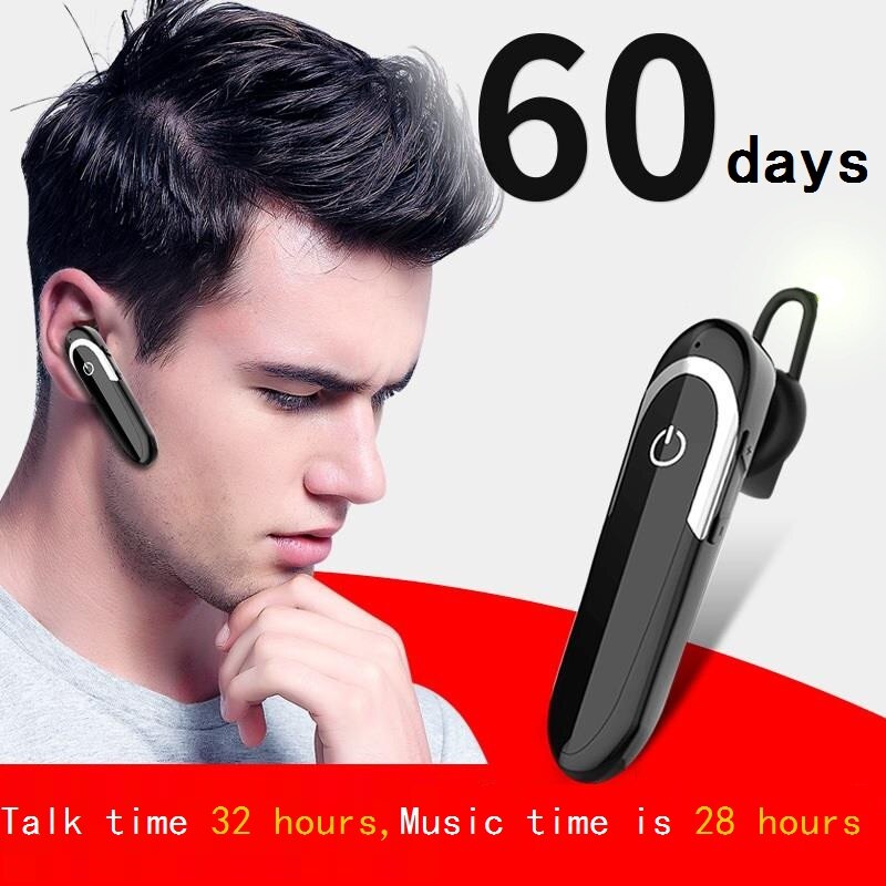 New Handsfree Earbuds Bluetooth Earphone Single Stereo Headphone Wireless Bluetooth Earbuds With Mic Headset For Driving Sport