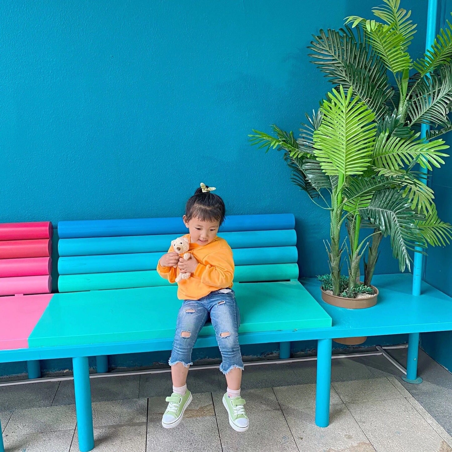 2-6Y Spring Autumn Girls Boys Cute Cartoon Bear Long Sleeve Shirt Baby Kids Children Sweatshirt