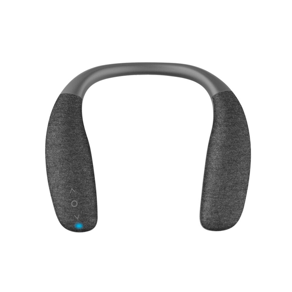 Portable neck-mounted speaker soft and comfortable Bluetooth 5.0 wireless speaker suitable for gaming music conference call