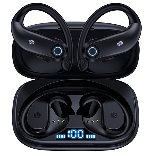 Bluetooth Headphones Wireless Earbuds with Wireless Charging Case Stereo Sound Earphones with 4Mic in-Ear Headsets Deep Bass