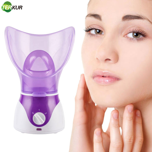 Face Steamer Mist Facial Sauna Pores and Extract Blackhead Rejuvenate Hydrate Your Skin for Youthful Deep Clean SPA at Home